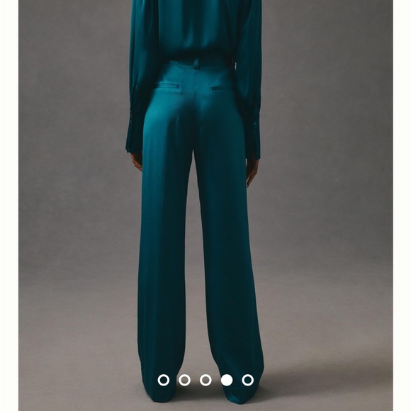 Favorite Daughter Satin Pants Size 12 - Picture 2 of 3